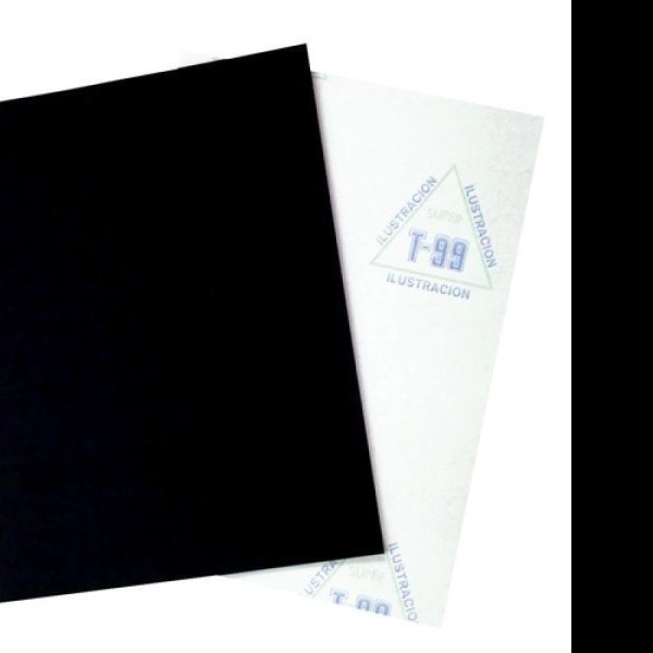 CARTULINA ILUSTRACION 51X38CM.NEGRO T99 PZA